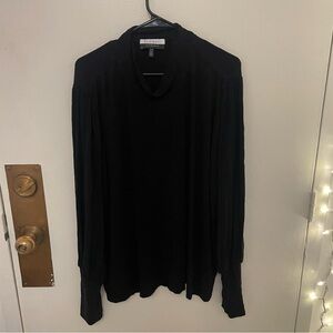 Eloquii Black Cowl Neck Sweater